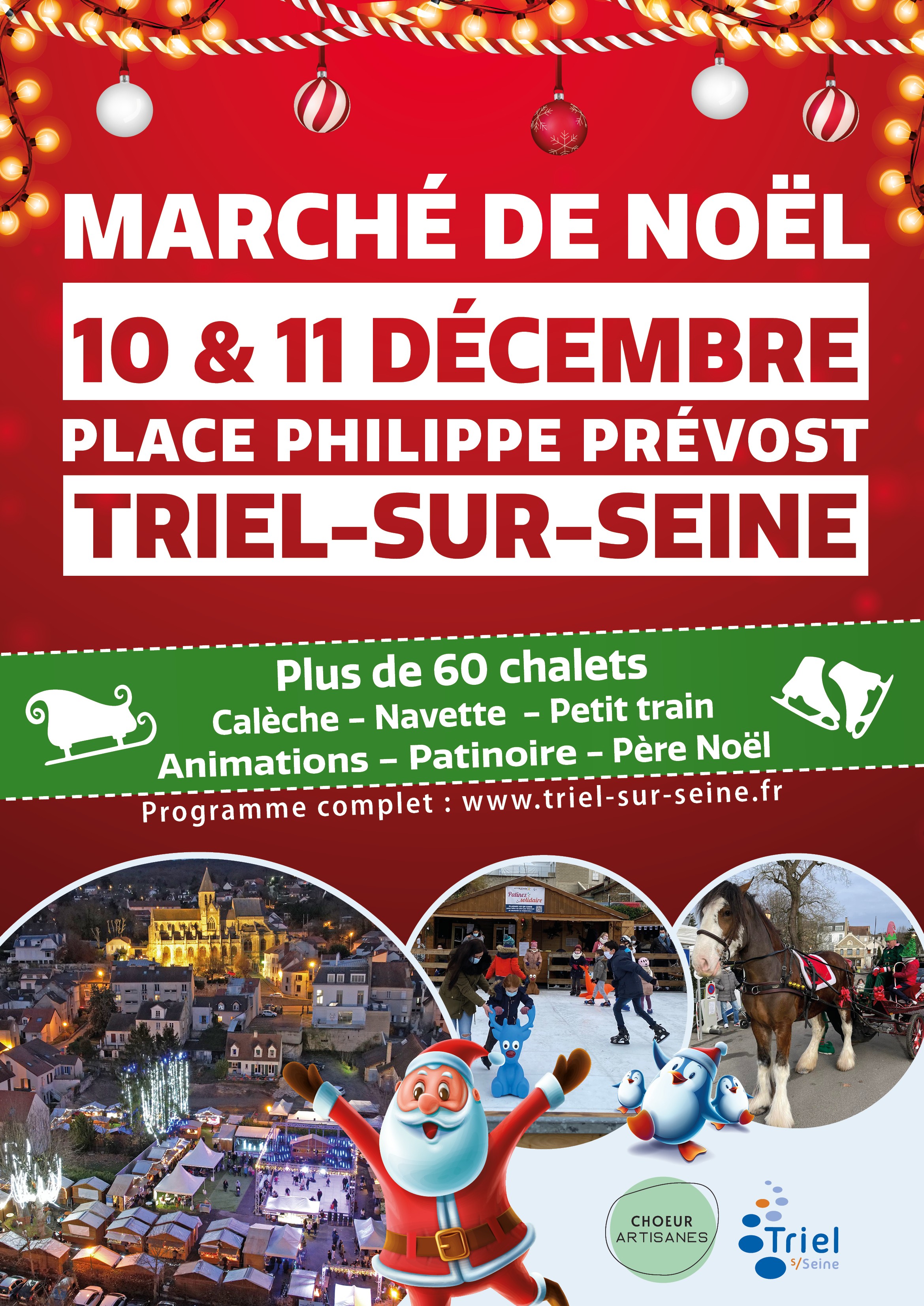 Noeuds Marlotte au marché de noël 